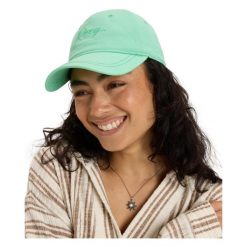Czapka baseballowa dla Kobiety DEAR BELIEVER COLOR Zielony. Zielone czapki z daszkiem damskie Roxy, bez wzorów, z bawełny. Za 109.99 zł.