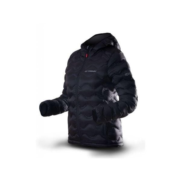 Kurtka Trimm TROCK LADY. Czarne kurtki damskie TRIMM, na zimę, bez wzorów, bez kaptura. W wyprzedaży za 315.00 zł.