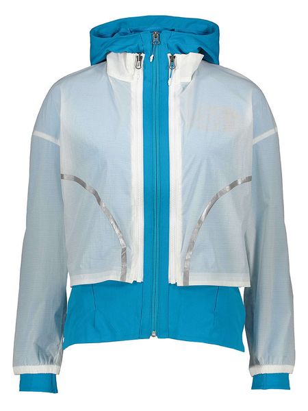 The North Face Kurtka funkcyjna 3w1 "Terra Metro" w kolorze niebiesko-kremowym rozmiar: M. Brązowe kurtki sportowe damskie The North Face, m, bez wzorów, z materiału, bez kaptura. Za 306.01 zł.