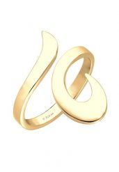 Elli Damski Wrap Ornament ze srebra próby 925 Sterling Silver Pierścionki 1 ct. Szare pierścionki damskie Elli, srebrne. Za 241.39 zł.