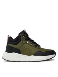 Champion Sneakersy Mid Cut Shoe Climb Rx Mid B Gs S32441-GS521 Khaki. Brązowe buty sportowe chłopięce Champion, ze skóry, bez zapięcia. Za 129.99 zł.