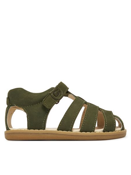 Lasocki Kids Sandały BOB CI12-BOB-02(II)CH Khaki. Brązowe sandały chłopięce Lasocki Kids, z nubiku, bez zapięcia. Za 119.99 zł.