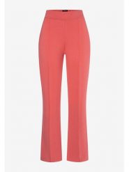 More & More Spodnie w kolorze koralowym rozmiar: 36. Czerwone spodnie materiałowe damskie More & More, bez wzorów, z materiału. Za 126.15 zł.