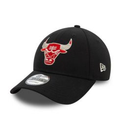 Czapka z daszkiem Chicago Bulls NBA Metallic 9Forty. Czarne czapki z daszkiem damskie New Era, bez wzorów, z poliesteru. Za 119.99 zł.