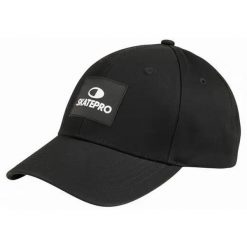 Odzież Czapki z daszkiem unisex SkatePro Baseball Czapka - Czarny. Biała czapki z daszkiem damskie SKATEPRO, bez wzorów, z bawełny. Za 119.99 zł.