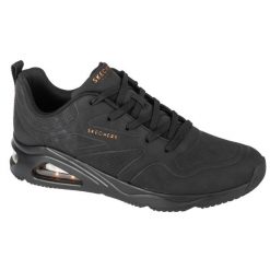 Buty sportowe Sneakersy damskie, Tres-Air Uno - Ah-Mazing. Czarne obuwie sportowe casual damskie Skechers, z materiału, trekkingowe. Za 349.99 zł.