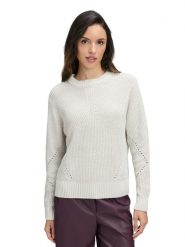 BETTY & CO Sweter w kolorze kremowym rozmiar: 42. Brązowe swetry klasyczne damskie Betty & Co, bez kołnierzyka. Za 159.95 zł.