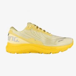 Buty do chodzenia damskie Salming Recoil Prime 2. Żółte obuwie sportowe damskie Salming, z materiału, bez zapięcia, do biegania. Za 706.00 zł.