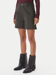 G-Star Raw Szorty materiałowe D29089-5126 Szary Regular Fit. Szare szorty damskie G-Star Raw, bez wzorów, z bawełny. Za 349.99 zł.