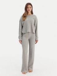 Polo Ralph Lauren Piżama 4P0380 Szary Regular Fit. Szare piżamy damskie Polo Ralph Lauren, bez wzorów, z bawełny, bez ramiączek. Za 959.99 zł.