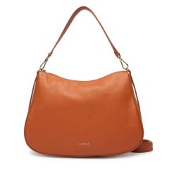 Torebka Coccinelle. Brązowe torebki klasyczne damskie Coccinelle, bez dodatków. Za 1,399.00 zł.