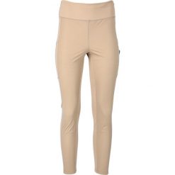 Damskie legginsy Endurance Janney. Brązowe legginsy damskie Endurance, s, bez wzorów, z materiału. Za 312.50 zł.