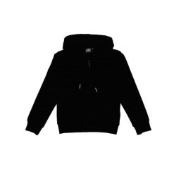 Bluza z bawełna z kaptur na co dzień na siłownię. Czarne bluzy damskie LEONE 1947 APPAREL, bez wzorów, z bawełny, bez kaptura. W wyprzedaży za 89.72 zł.