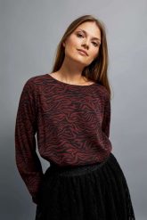 Koszula ze zwierzęcym wzorem. Koszule damskie MOODO, bez wzorów, z wiskozy, bez kołnierzyka, bez ramiączek. W wyprzedaży za 34.99 zł.