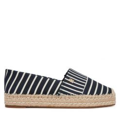 Espadryle Tommy Hilfiger. Niebieskie espadryle damskie Tommy Hilfiger, bez wzorów, bez obcasa. Za 359.99 zł.