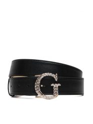 Guess Pasek BW9496 P6435 Czarny. Czarne paski damskie Guess, z aplikacjami. Za 284.99 zł.