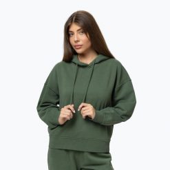 Bluza damska Pitbull Lovia Hooded. Zielone bluzy damskie PITBULL, l, bez wzorów, z bawełny, bez kaptura. Za 189.99 zł.