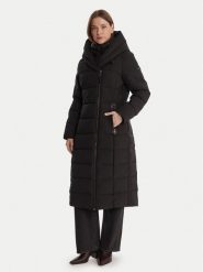DKNY Kurtka zimowa DLEMPV01 Czarny Regular Fit. Czarne kurtki damskie DKNY, na zimę, l, bez wzorów, z syntetyku, bez kaptura. Za 1,099.00 zł.