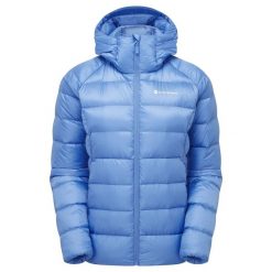 Damska kurtka puchowa Montane Anti Freeze Xt. Niebieskie kurtki damskie Montane, m, bez wzorów, z nylonu, bez kaptura. Za 1,663.10 zł.