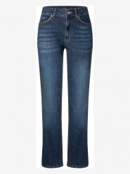 More & More Dżinsy - Slim fit - w kolorze granatowym rozmiar: 44. Niebieskie jeansy damskie More & More, z podwyższonym stanem. Za 176.50 zł.