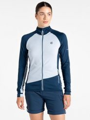 Dare 2b Kurtka polarowa "Evolving Core" w kolorze biało-granatowym rozmiar: 34. Białe kurtki damskie Dare 2b, bez wzorów, z materiału, bez kaptura. Za 82.64 zł.