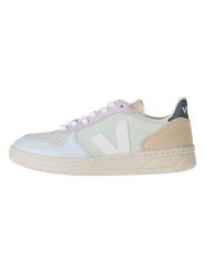 Veja Skórzane sneakersy w kolorze białym ze wzorem rozmiar: 36. Białe obuwie sportowe damskie Veja, bez zapięcia. Za 308.18 zł.