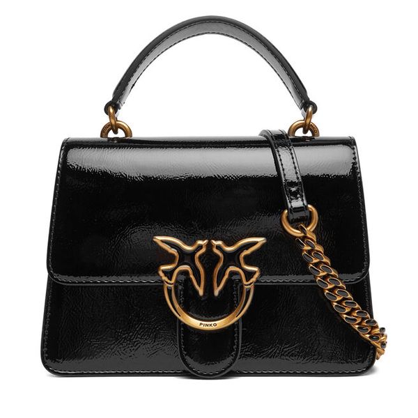 Torebka PINKO. Czarne torebki klasyczne damskie Pinko, bez dodatków. Za 879.99 zł.