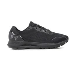 Damskie buty do biegania Under Armour. Czarne obuwie sportowe damskie Under Armour, bez zapięcia, do biegania. Za 452.99 zł.