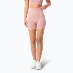 Spodenki treningowe damskie Carpatree Simply Seamless. Czerwone spodenki sportowe damskie Carpatree, s, bez wzorów, z elastanu, na fitness i siłownię. Za 149.99 zł.