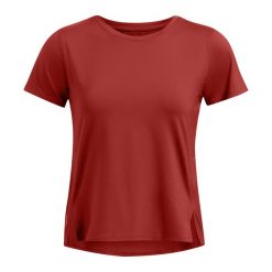 Koszulka do biegania damska Under Armour Launch Elite. Brązowe koszulki damskie Under Armour, s, bez wzorów, bez kołnierzyka, bez ramiączek. Za 169.99 zł.