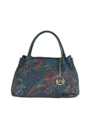 Mia Tomazzi Skórzana torebka "Gonfalone" w kolorze zielonym - 24 x 21 x 13 cm rozmiar: onesize. Zielone torebki klasyczne damskie Mia Tomazzi, z materiału, przez ramię, bez dodatków. Za 217.99 zł.