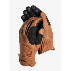 Rękawice Ortovox Full Leather Glove. Brązowe rękawiczki damskie ORTOVOX, bez wzorów. Za 576.99 zł.