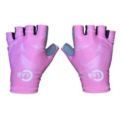 Różowe letnie rękawiczki kolarskie. Białe rękawiczki damskie C-LAB, bez wzorów. Za 142.00 zł.