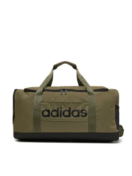 Adidas Torba Linear Duffel Medium IN6119 Khaki. Brązowe torby sportowe Adidas, bez wzorów, z materiału. Za 149.99 zł.