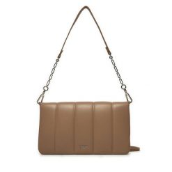 Torebka Calvin Klein. Brązowe torebki klasyczne damskie Calvin Klein, bez dodatków. Za 279.99 zł.