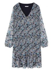 TATUUM Sukienka w kolorze czarno-błękitnym rozmiar: 44. Czarne sukienki damskie TATUUM, bez wzorów, bez ramiączek. Za 170.47 zł.