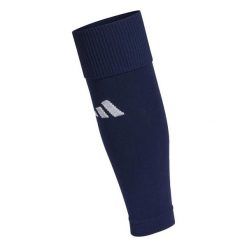Skarpetki adidas Milano. Niebieskie skarpetki damskie Adidas, bez wzorów, z elastanu. Za 37.99 zł.