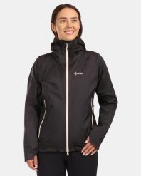 Damska kurtka hardshell Kilpi HURRICANE-W. Czarne kurtki damskie Kilpi, l, bez wzorów, z hardshellu, bez kaptura. Za 731.89 zł.