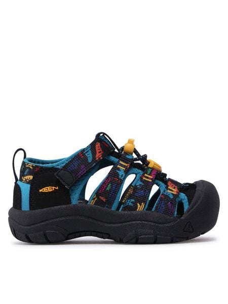 Keen Sandały Newport H2 1027381 Czarny. Czarne sandały dziewczęce Keen, z materiału, bez obcasa, bez zapięcia. Za 224.99 zł.
