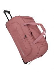 Torba podróżna na kółkach Kick Off XL 120 L dla dorosłych unisex. Szare torby podróżne Travelite, bez wzorów, z materiału. Za 348.86 zł.