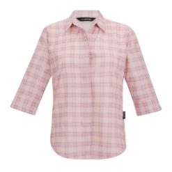 Bluzka damska z długim rękawem Regatta Keralin. Czerwone bluzki damskie Regatta, bez wzorów, eleganckie, bez kołnierzyka, bez ramiączek. Za 229.99 zł.