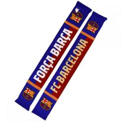 FC Barcelona szalik kibica dwustronny Double Knitted Scarf N33 wielokolorowy. Szaliki damskie FC BARCELONA, bez wzorów. Za 119.00 zł.