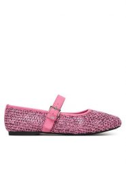 Tommy Jeans Baleriny Tjw Knitted Ballerina EN0EN03030 Różowy. Czerwone balerinki damskie Tommy Jeans, bez wzorów, z jeansu. Za 409.99 zł.