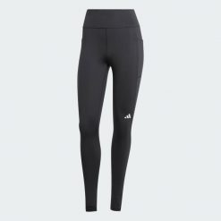 Legginsy Own the Run Winter Full Length. Czarne legginsy damskie Adidas, xl, bez wzorów, z elastanu. Za 248.00 zł.