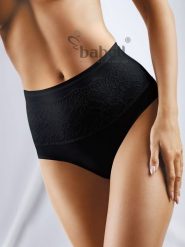 Figi Model Floris-Fit BBL 069 Black - Babell. Czarne figi Babell, bez wzorów, z elastanu. Za 97.90 zł.