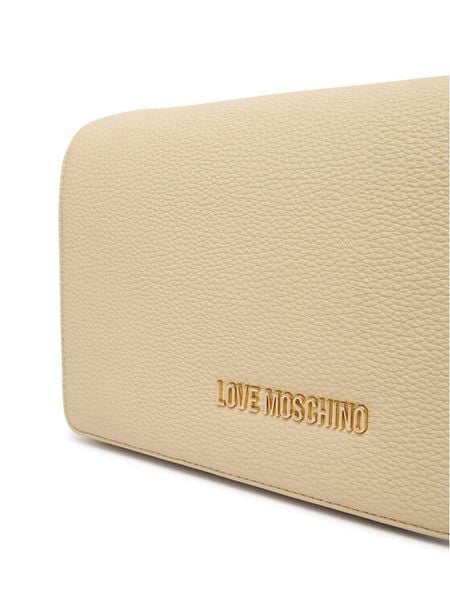 LOVE MOSCHINO Torebka JC4008PP1OLB0129 Beżowy. Brązowe torebki klasyczne damskie Love Moschino, ze skóry, bez dodatków. Za 939.99 zł.