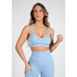 Selah Bezszwowe Biustonosz sportowy ight Niebieski. Niebieskie biustonosze sportowe damskie GORILLA WEAR, bez wzorów. Za 191.00 zł.