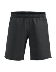 Clique Hollis szorty sportowe unisex czarno-białe z poliestru – black/white. Czarne spodenki sportowe damskie CLIQUE, xs, bez wzorów. Za 163.57 zł.