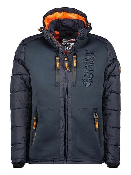 Canadian Peak Kurtka pikowana "Beachweak" w kolorze granatowym rozmiar: L. Niebieskie kurtki damskie Canadian Peak, l, bez wzorów, bez kaptura. Za 201.08 zł.