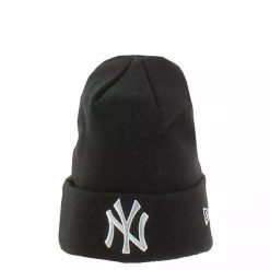 Czapka New York Yankees Metallic. Czarne czapki damskie New Era, bez wzorów. Za 139.99 zł.
